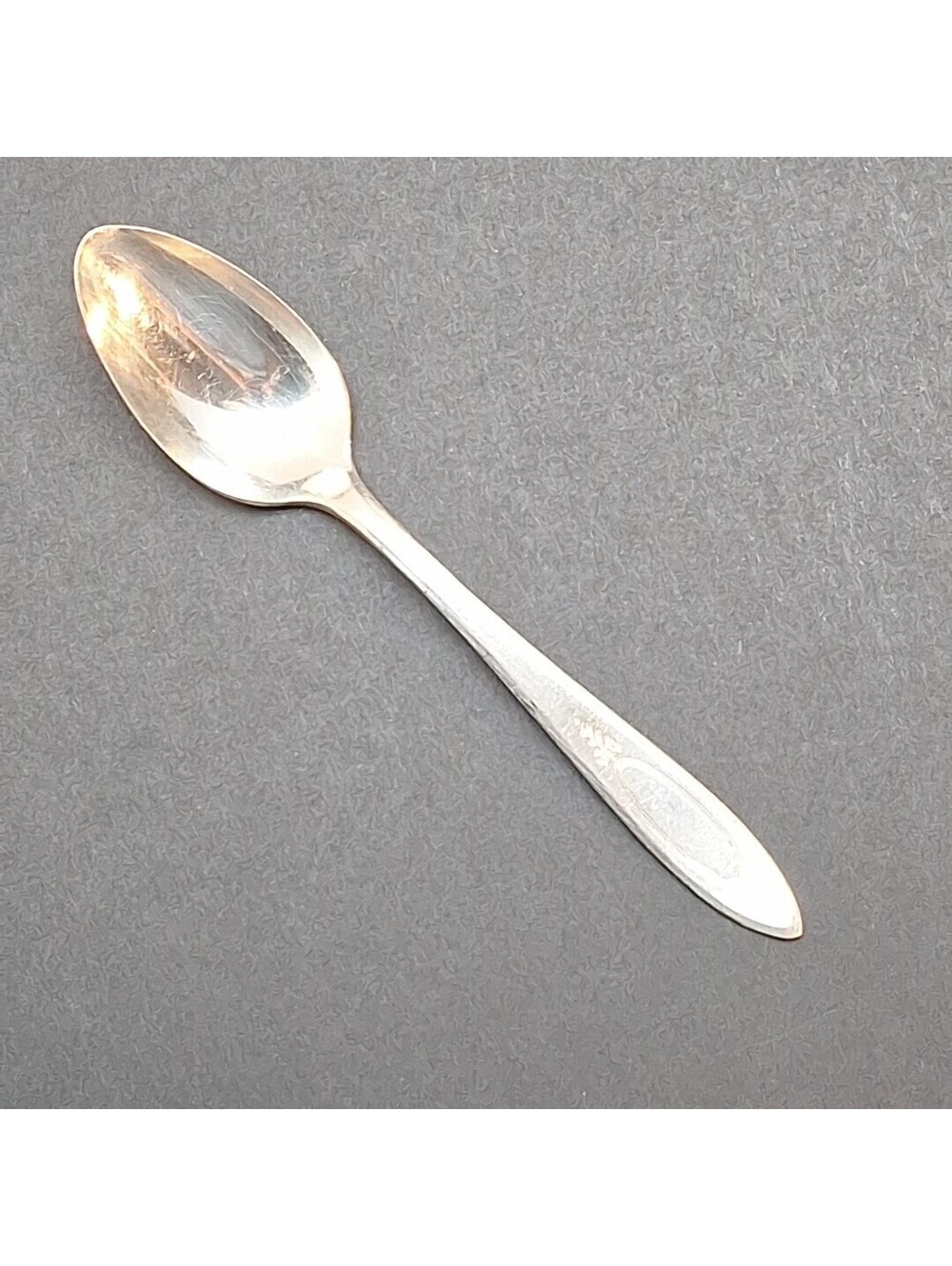 Demitasse Spoon  Adam (Silverplate, 1917, Monograms) by Oneida Silver